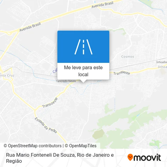Rua Mario Fonteneli De Souza mapa