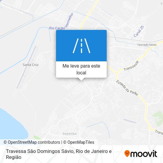 Travessa São Domingos Sávio mapa