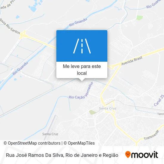 Rua José Ramos Da Silva mapa