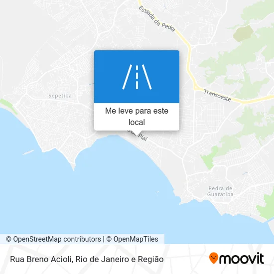 Rua Breno Acioli mapa