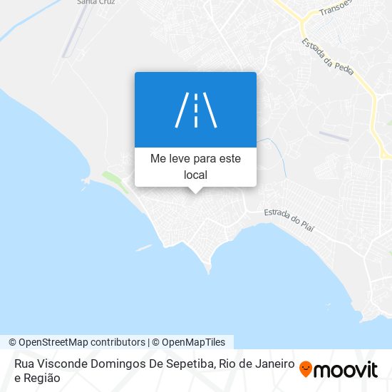 Rua Visconde Domingos De Sepetiba mapa