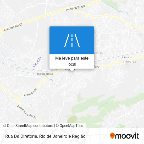 Rua Da Diretoria mapa