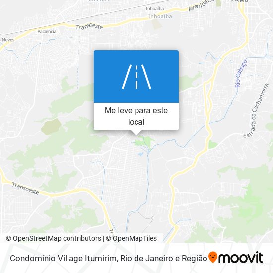 Condomínio Village Itumirim mapa