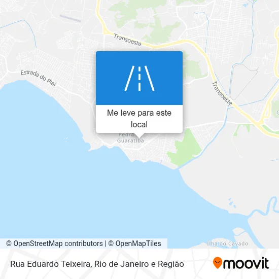 Rua Eduardo Teixeira mapa