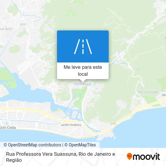 Rua Professora Vera Suassuna mapa