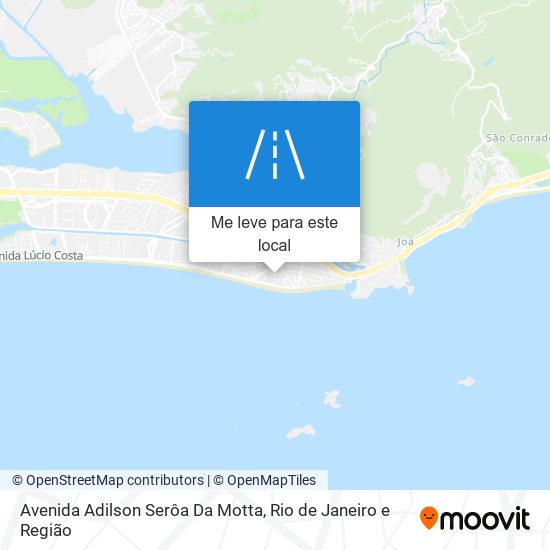 Avenida Adilson Serôa Da Motta mapa