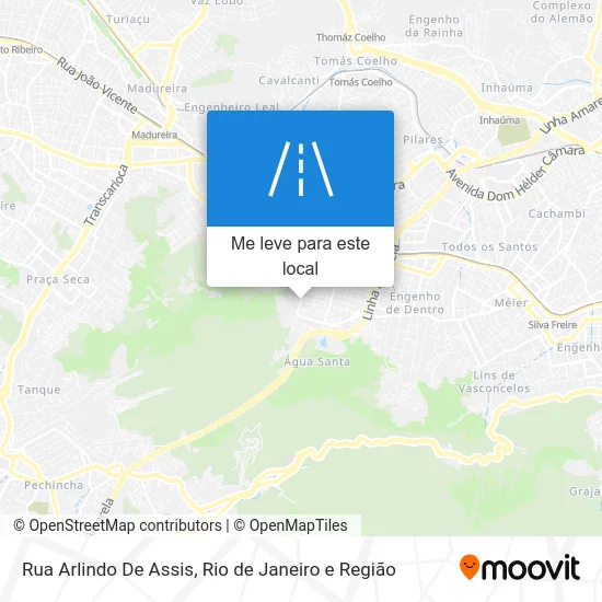 Rua Arlindo De Assis mapa