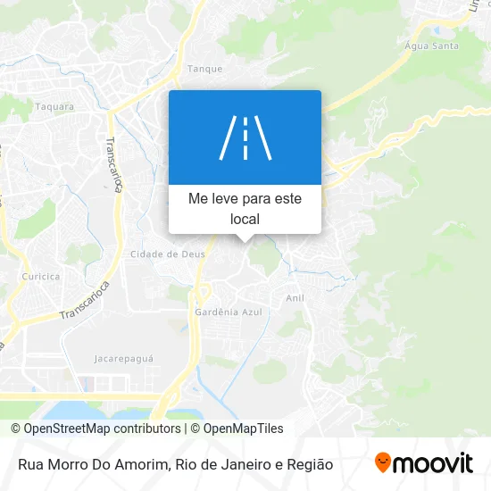Rua Morro Do Amorim mapa
