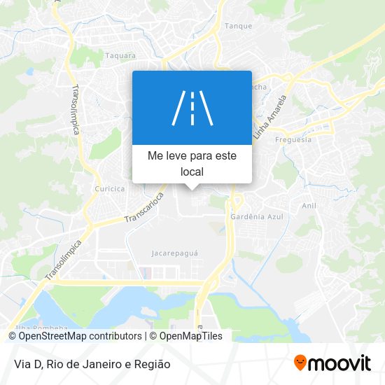 Via D mapa