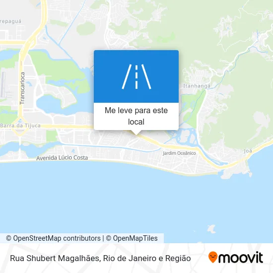 Rua Shubert Magalhães mapa