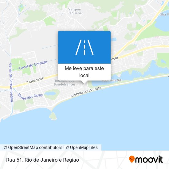 Rua 51 mapa