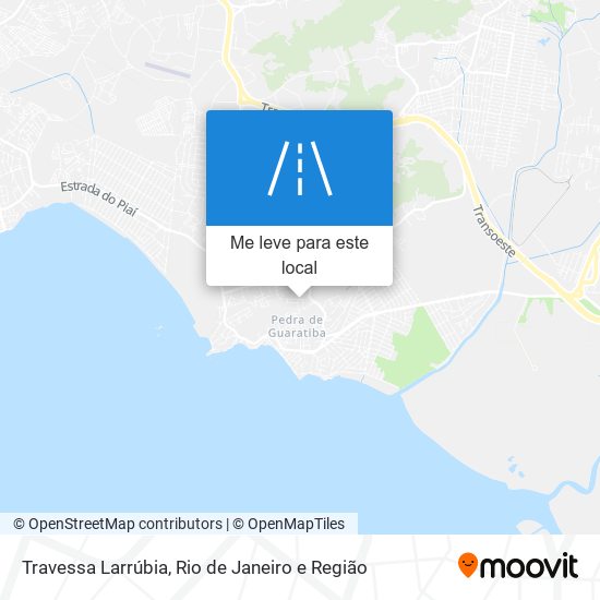 Travessa Larrúbia mapa