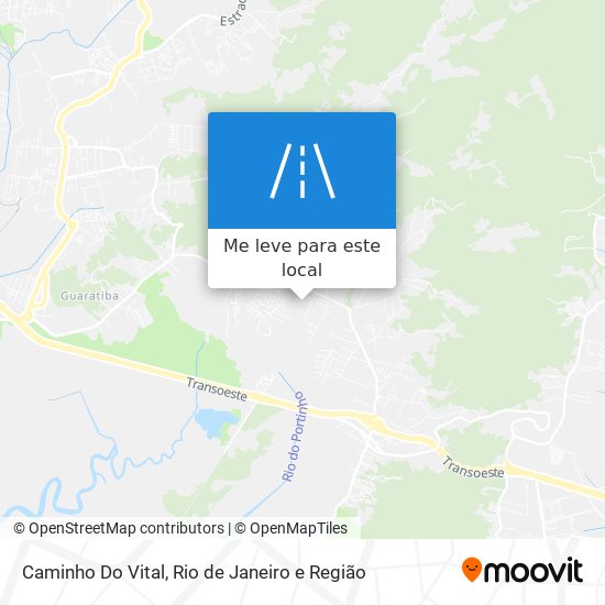 Caminho Do Vital mapa