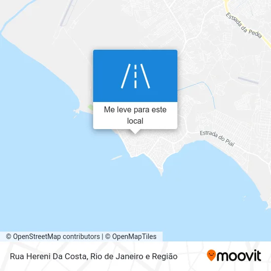 Rua Hereni Da Costa mapa