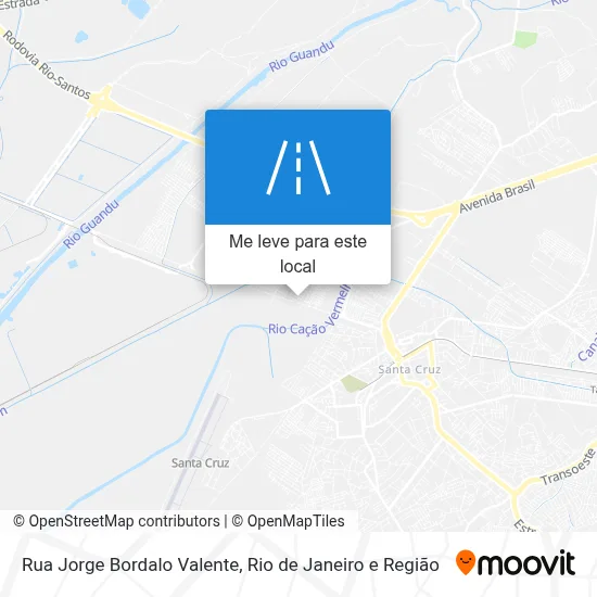 Rua Jorge Bordalo Valente mapa