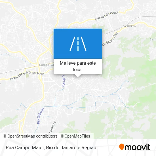 Rua Campo Maior mapa