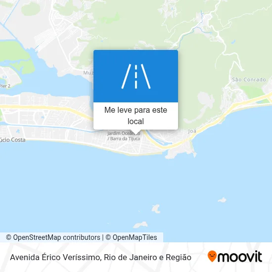 Avenida Érico Veríssimo mapa