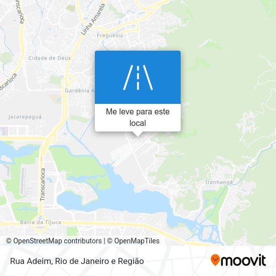 Rua Adeim mapa