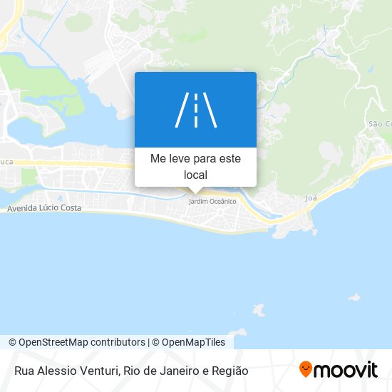 Rua Alessio Venturi mapa