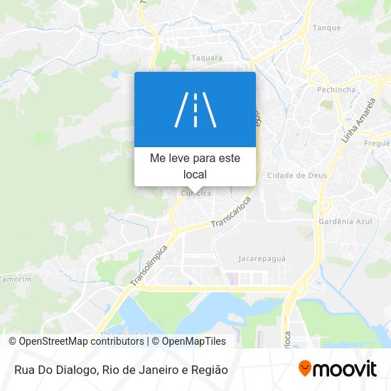 Rua Do Dialogo mapa