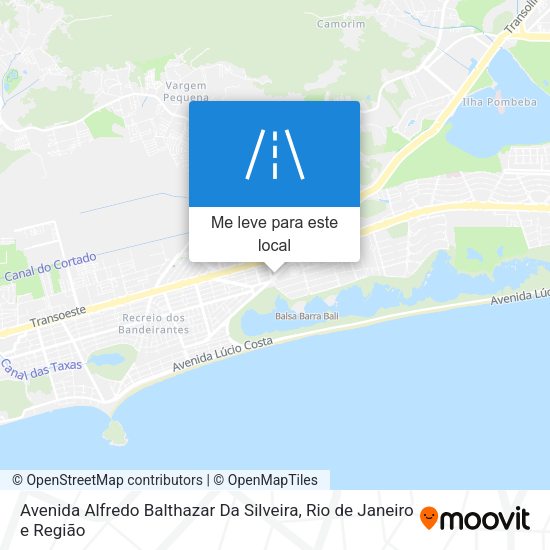 Avenida Alfredo Balthazar Da Silveira mapa