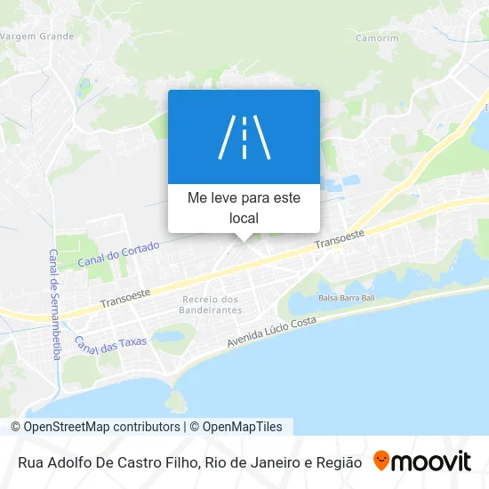 Rua Adolfo De Castro Filho mapa