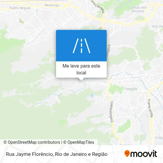 Rua Jayme Florêncio mapa