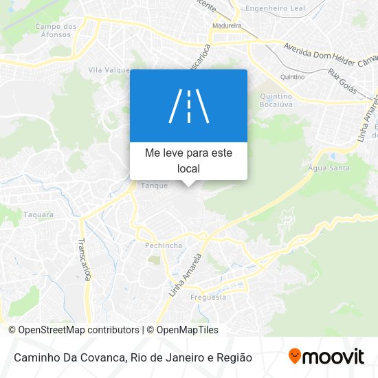 Caminho Da Covanca mapa