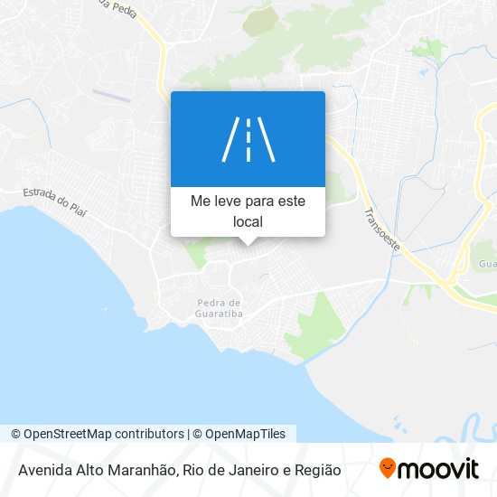 Avenida Alto Maranhão mapa