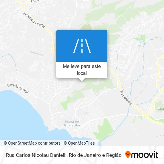 Rua Carlos Nicolau Danielli mapa