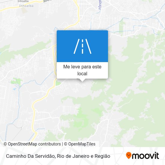 Caminho Da Servidão mapa