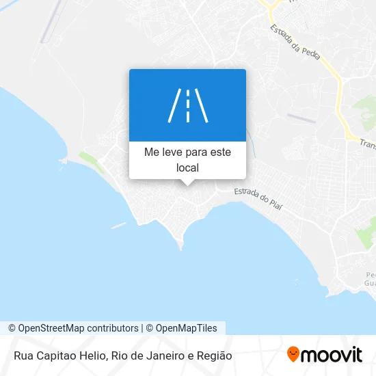 Rua Capitao Helio mapa