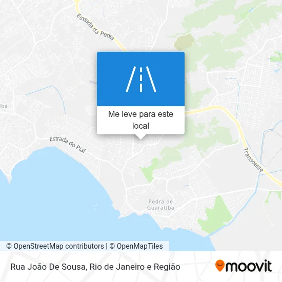 Rua João De Sousa mapa