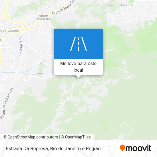 Estrada Da Represa mapa