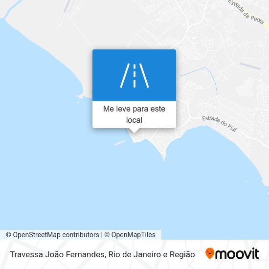 Travessa João Fernandes mapa