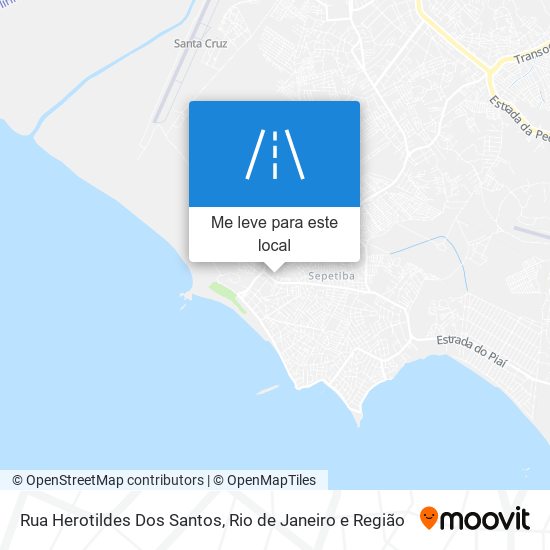 Rua Herotildes Dos Santos mapa