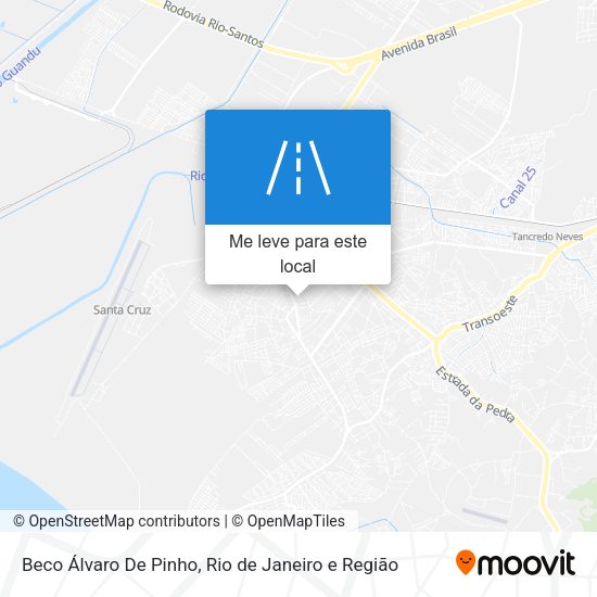 Beco Álvaro De Pinho mapa