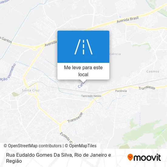 Rua Eudaldo Gomes Da Silva mapa