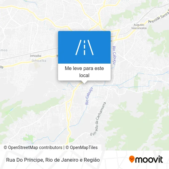 Rua Do Príncipe mapa