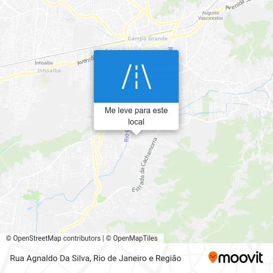 Rua Agnaldo Da Silva mapa