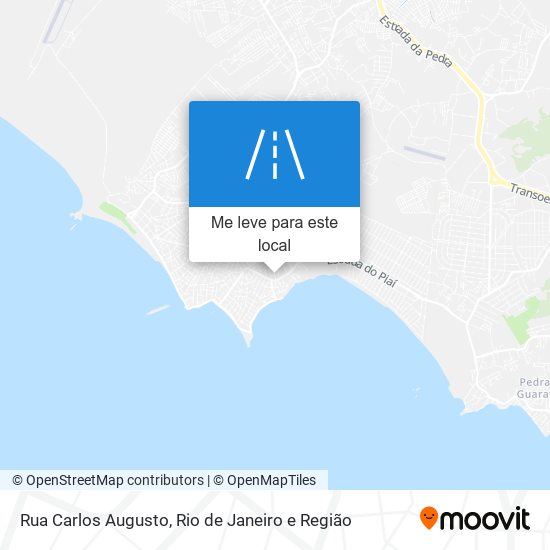 Rua Carlos Augusto mapa