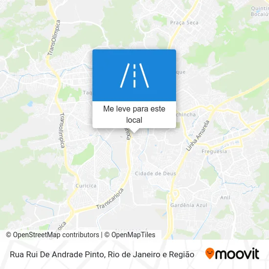 Rua Rui De Andrade Pinto mapa