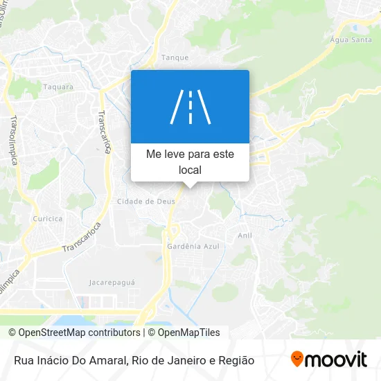 Rua Inácio Do Amaral mapa