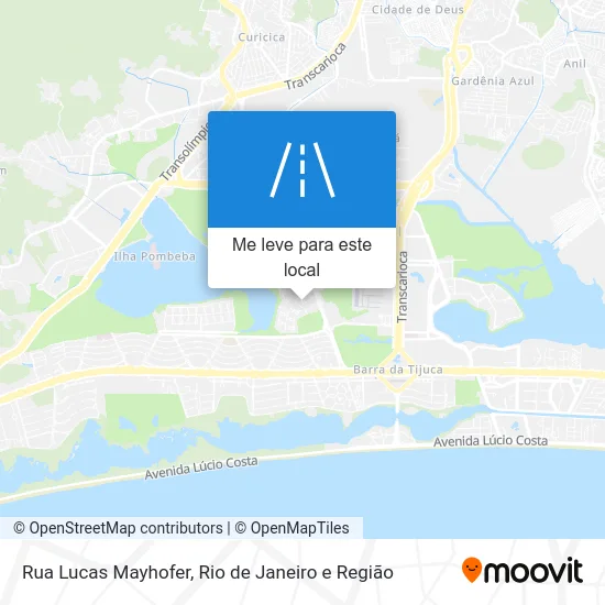 Rua Lucas Mayhofer mapa