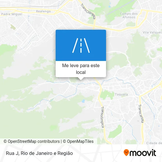 Rua J mapa