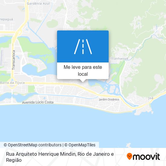 Rua Arquiteto Henrique Mindin mapa