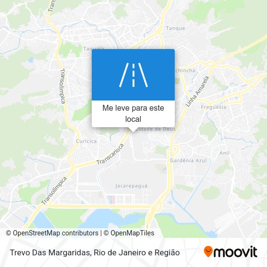Trevo Das Margaridas mapa