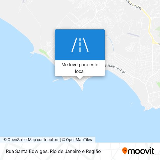 Rua Santa Edwiges mapa