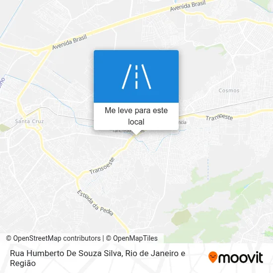 Rua Humberto De Souza Silva mapa