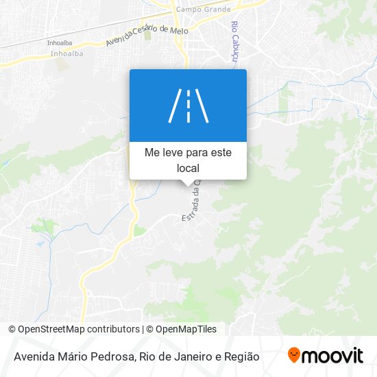Avenida Mário Pedrosa mapa